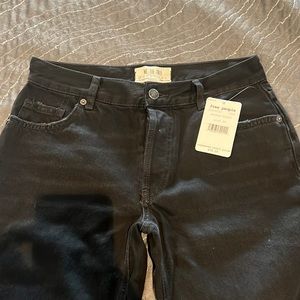Free people jeans black, brand new with tags size 24